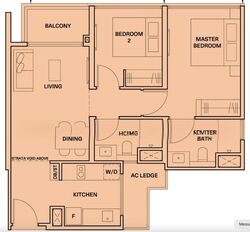 The Watergardens At Canberra (D27), Apartment #551413021